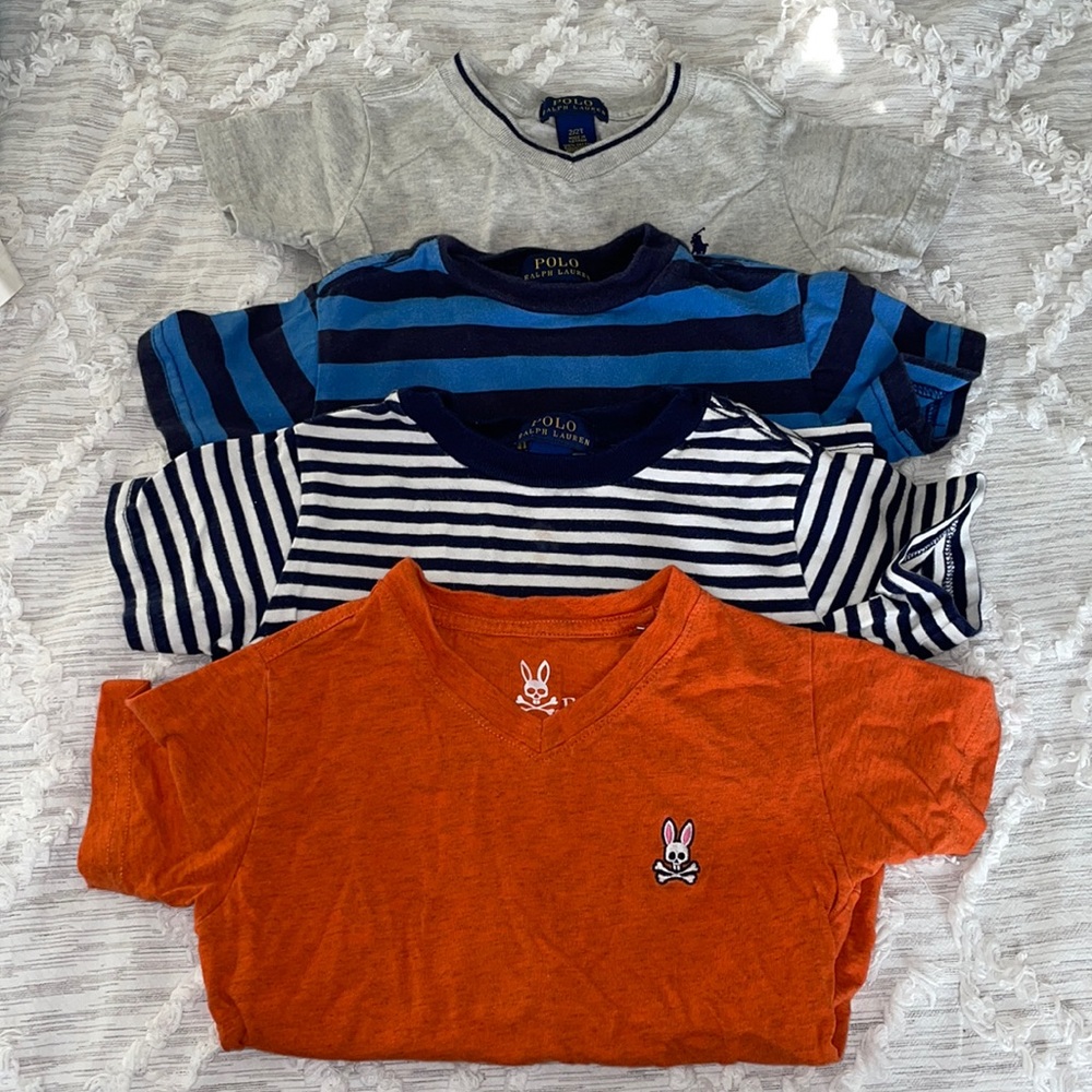 Polo and Psycho bunny bundle 2T